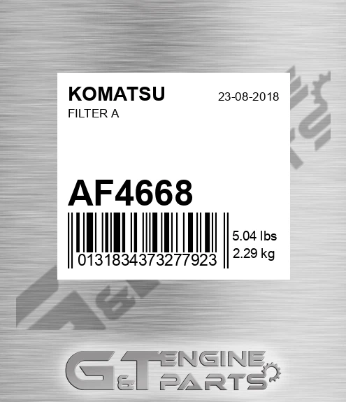 AF4668 Filter A
