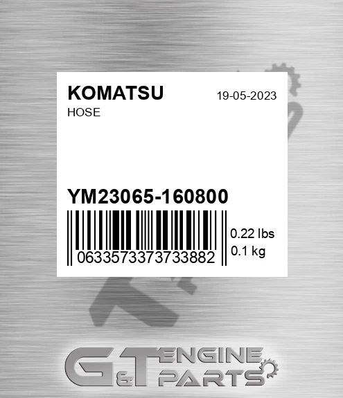 YM23065-160800 Hose