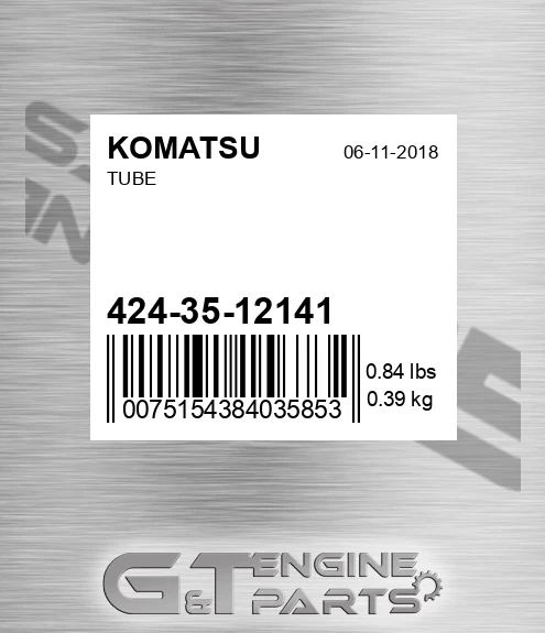 424-35-12141 Tube for KOMATSU