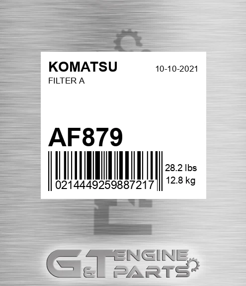 AF879 Filter A