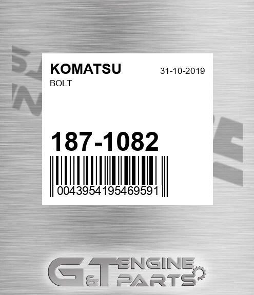 187-1082 Bolt