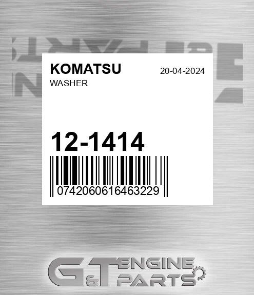 12-1414 Washer