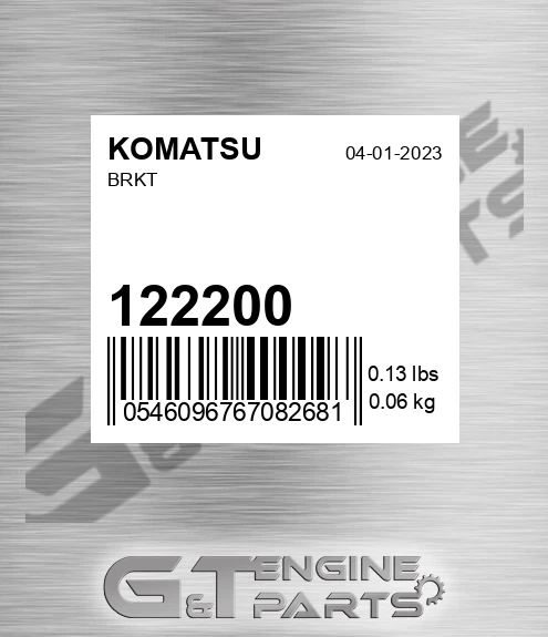 122200 Brkt for KOMATSU