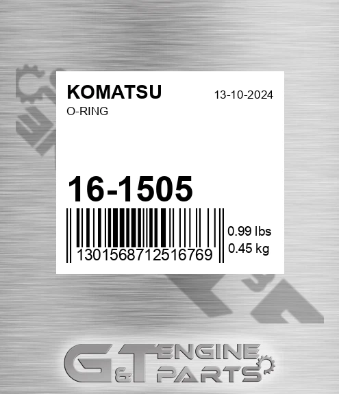 16-1505 O-ring