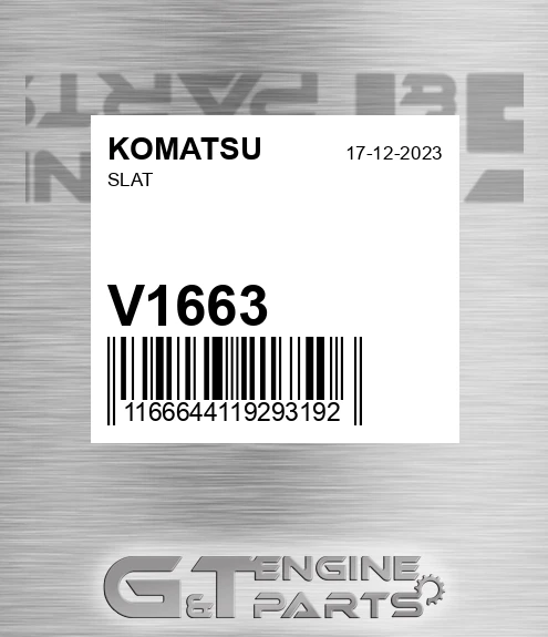 V1663 Slat