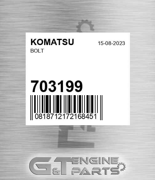 703199 Bolt