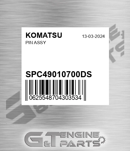 SPC49010700DS Pin Assy