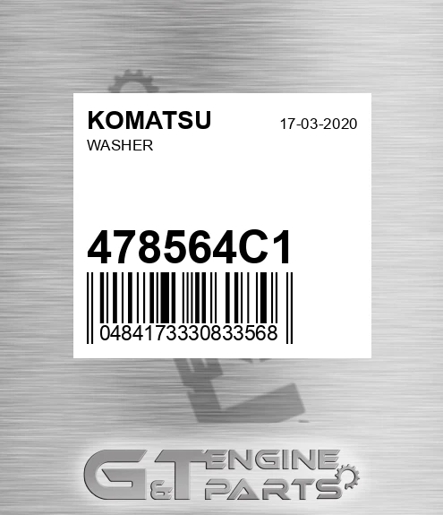 478564C1 Washer