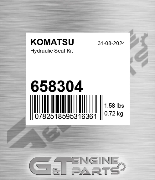 658304 Hydraulic Seal Kit