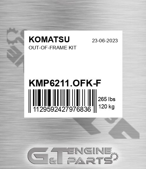 KMP6211.OFK-F Out-of-frame Kit for KOMATSU