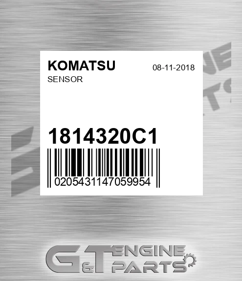1814320C1 Sensor for KOMATSU
