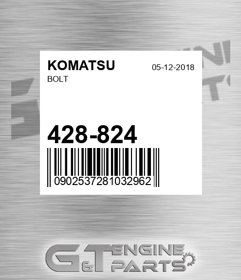 428-824 Bolt