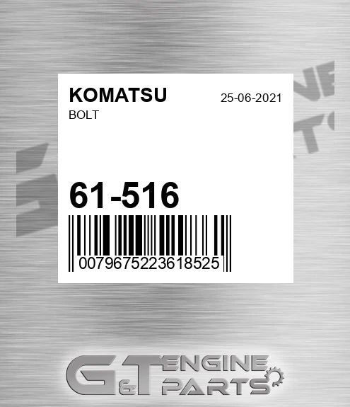 61-516 Bolt