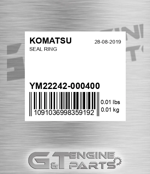 YM22242000400 Seal Ring