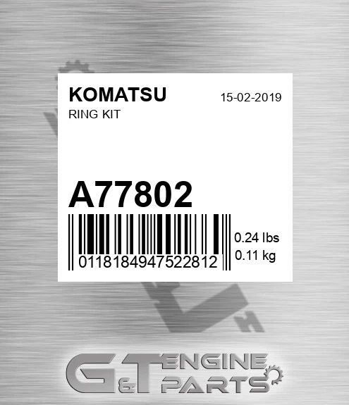 A77802 Ring Kit
