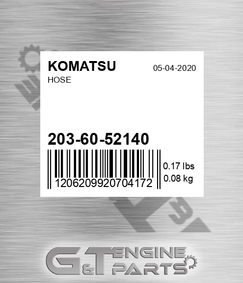203-60-52140 Hose