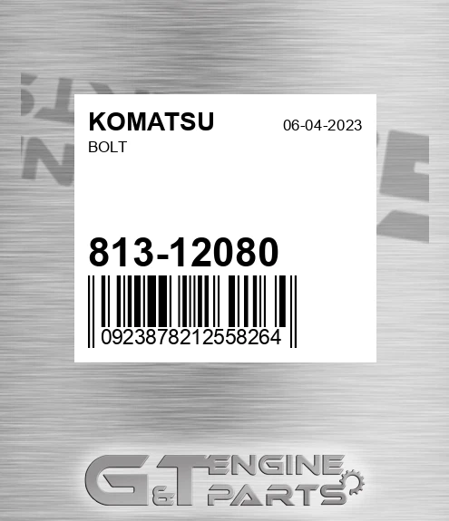 813-12080 Bolt