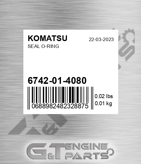 6742-01-4080 Seal O-ring for KOMATSU