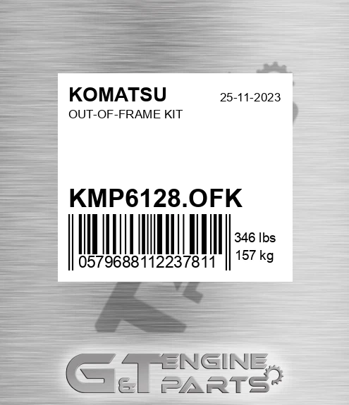 KMP6128.OFK Out-of-frame Kit for KOMATSU
