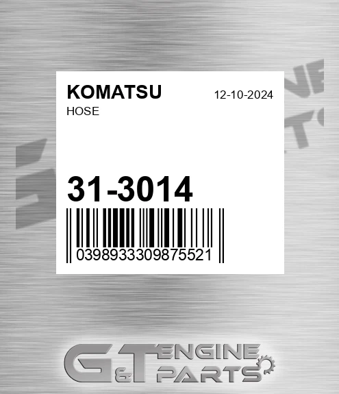 31-3014 Hose