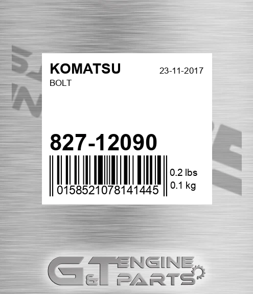 827-12090 Bolt