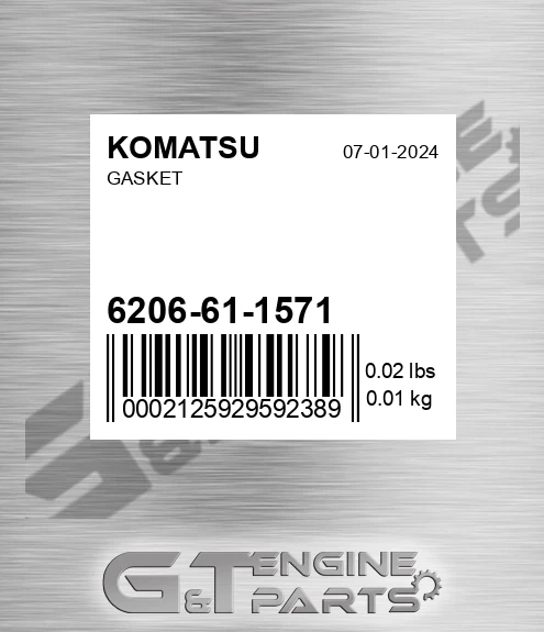 6206-61-1571 Gasket