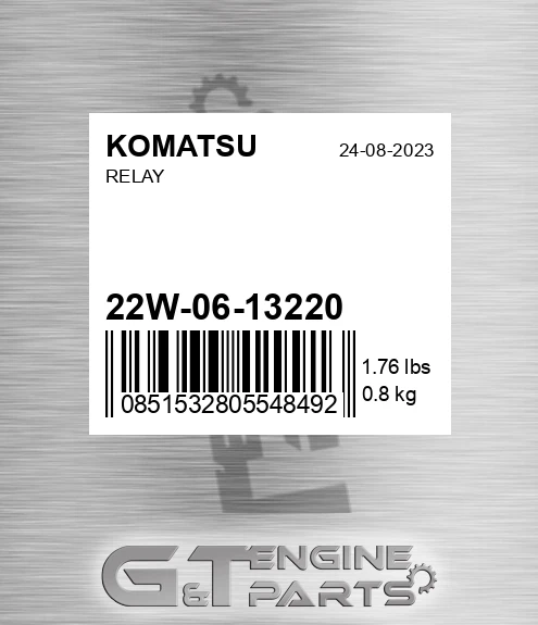 22W-06-13220 Relay