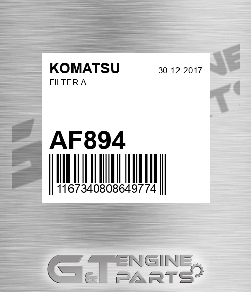 AF894 Filter A
