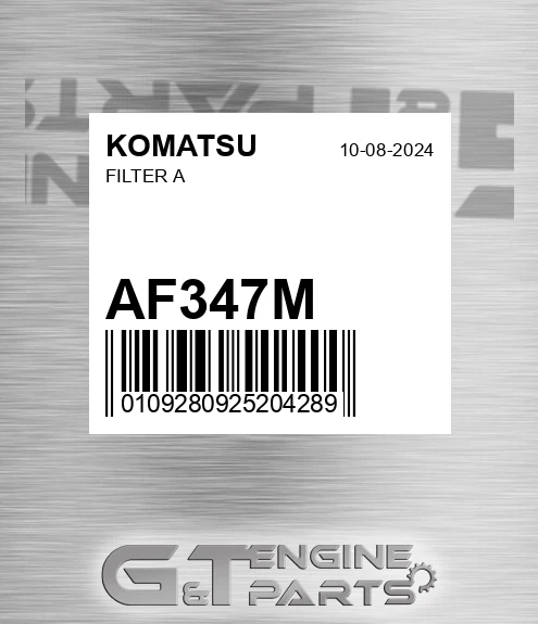 AF347M Filter A