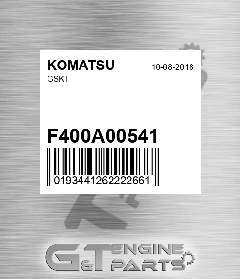 F400A00541 Gskt