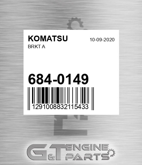 684-0149 Brkt A for KOMATSU