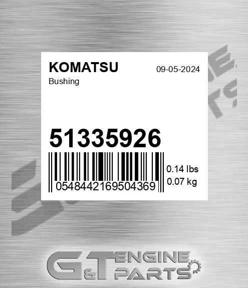 51335926 Bushing