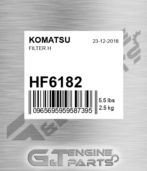 HF6182 Filter H