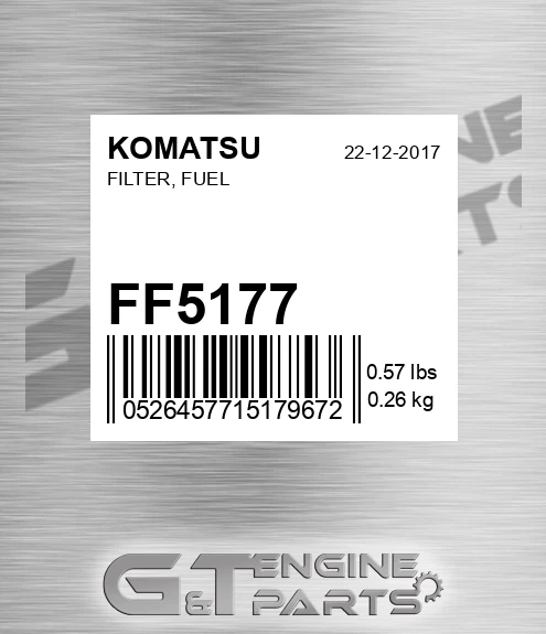 FF5177 Filter, Fuel