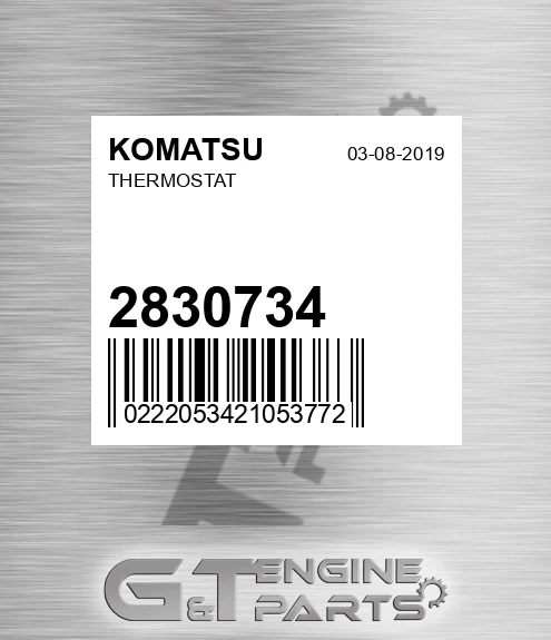 2830734 Thermostat