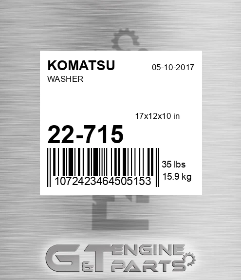 22-715 Washer