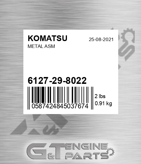6127-29-8022 Metal Asm