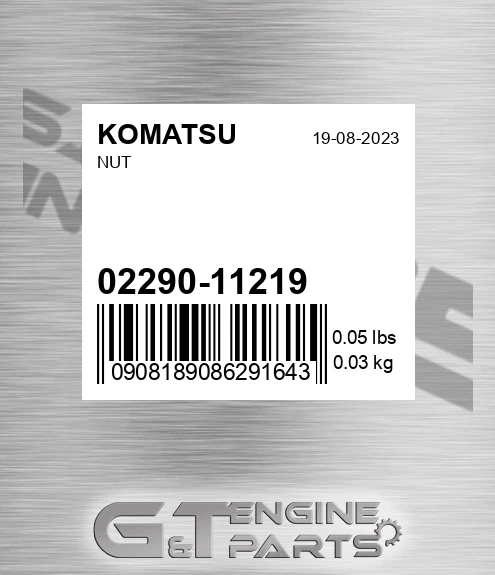 02290-11219 Nut