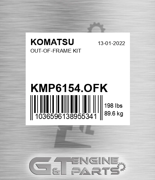 KMP6154.OFK Out-of-frame Kit for KOMATSU