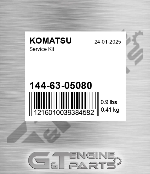 144-63-05080 Service Kit for KOMATSU