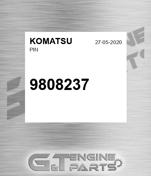 9808237 KOMATSU Pin