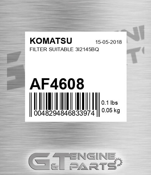 AF4608 Filter Suitable 3i2145bq