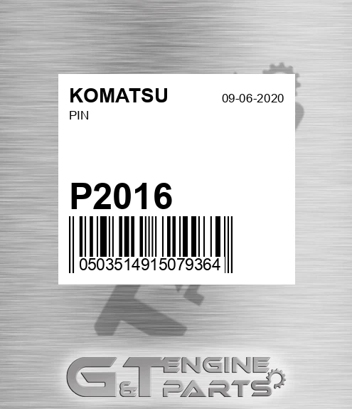P2016 Pin