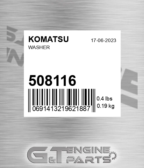 508116 Washer