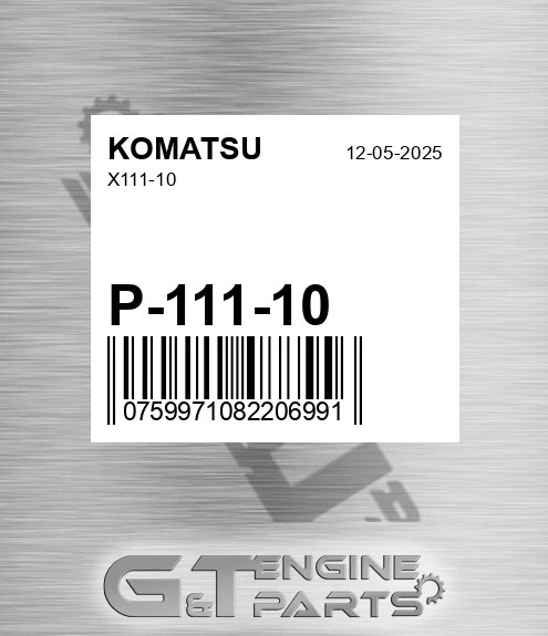 P-111-10 X111-10