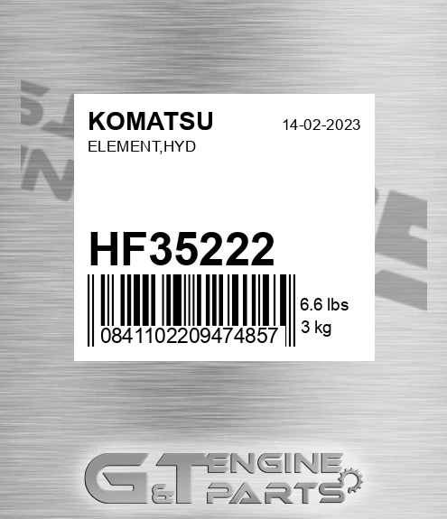 HF35222 KOMATSU Element,hyd