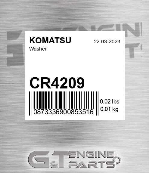 CR4209 Washer for KOMATSU