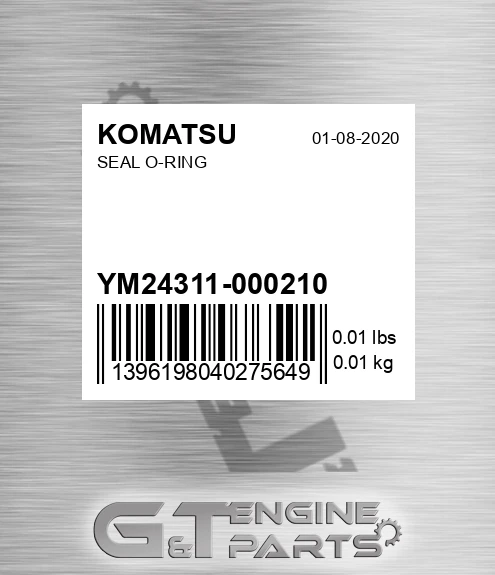 YM24311000210 Seal O-ring