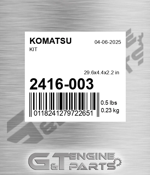 2416-003 Kit
