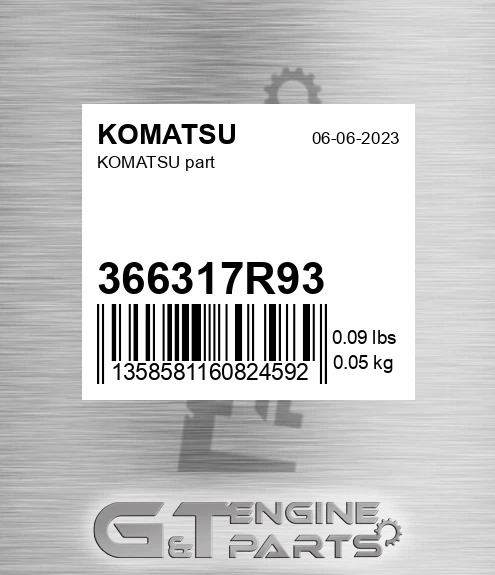 366317R93 Part